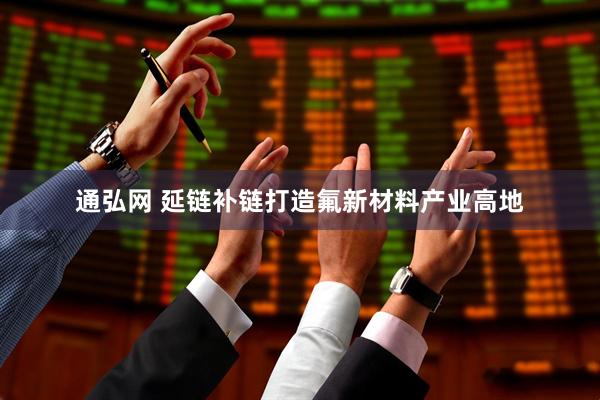 通弘网 延链补链打造氟新材料产业高地